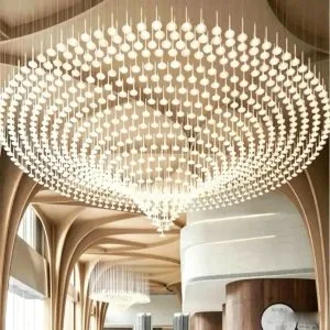 Frosted Glass Ball Pendants for Lobbies & Showrooms — Single piece: Ø11cm