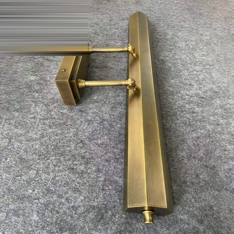 Brass Picture Light for Art & Mirrors — Linear Gallery Wall Fixture - Image 3