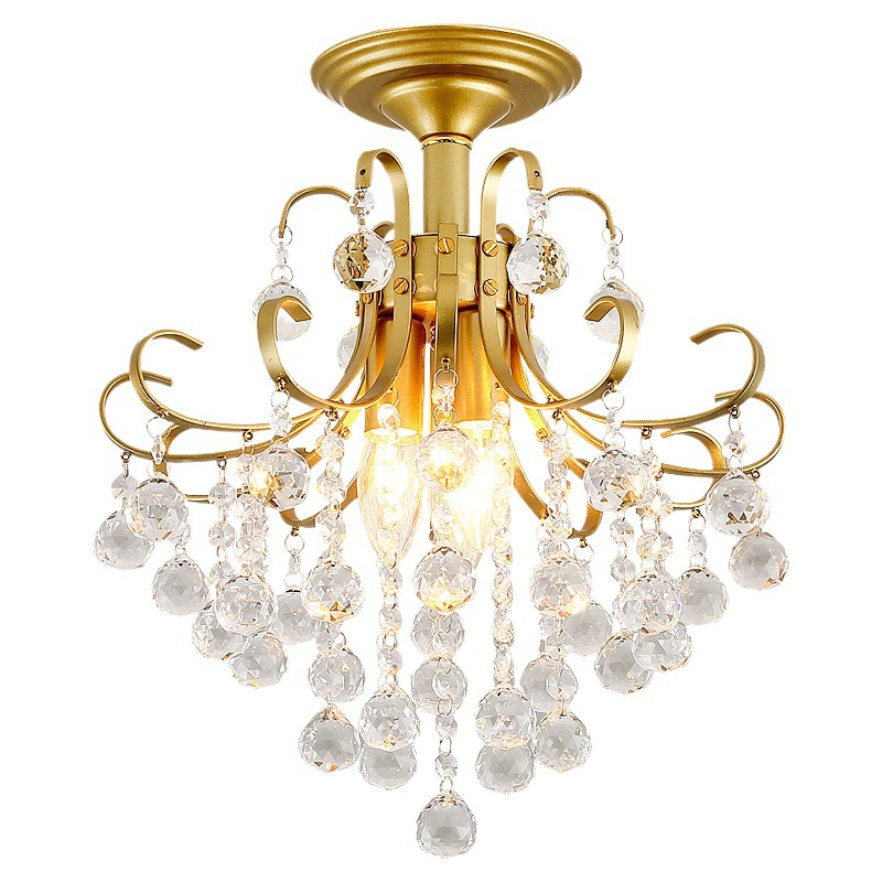 Crystal Drum Chandelier — for Lobby & Corridor — view 5