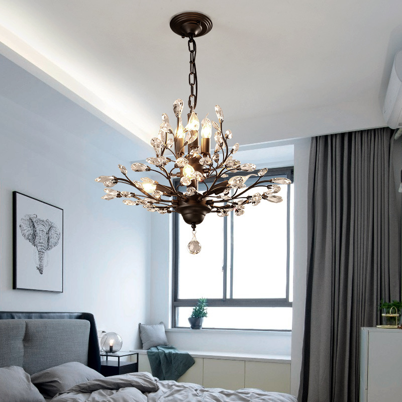 Crystal Hanging Chandelier — for Dining & Retail — view 3