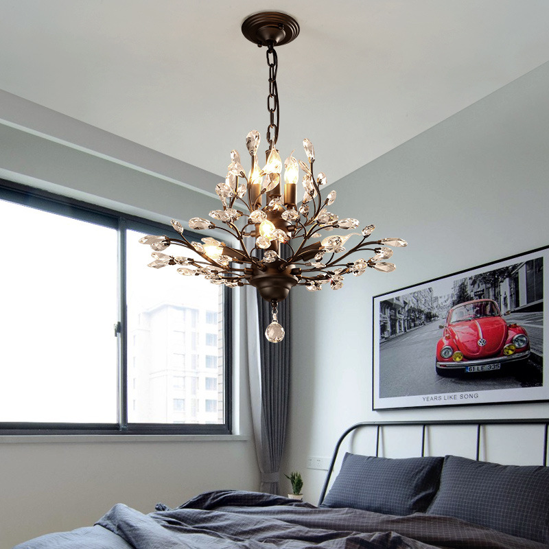 Crystal Hanging Chandelier — for Dining & Retail — view 4