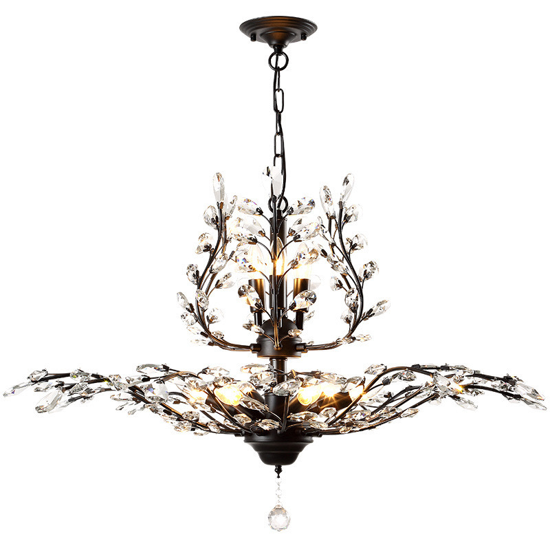Crystal Hanging Chandelier — for Dining & Retail — view 5