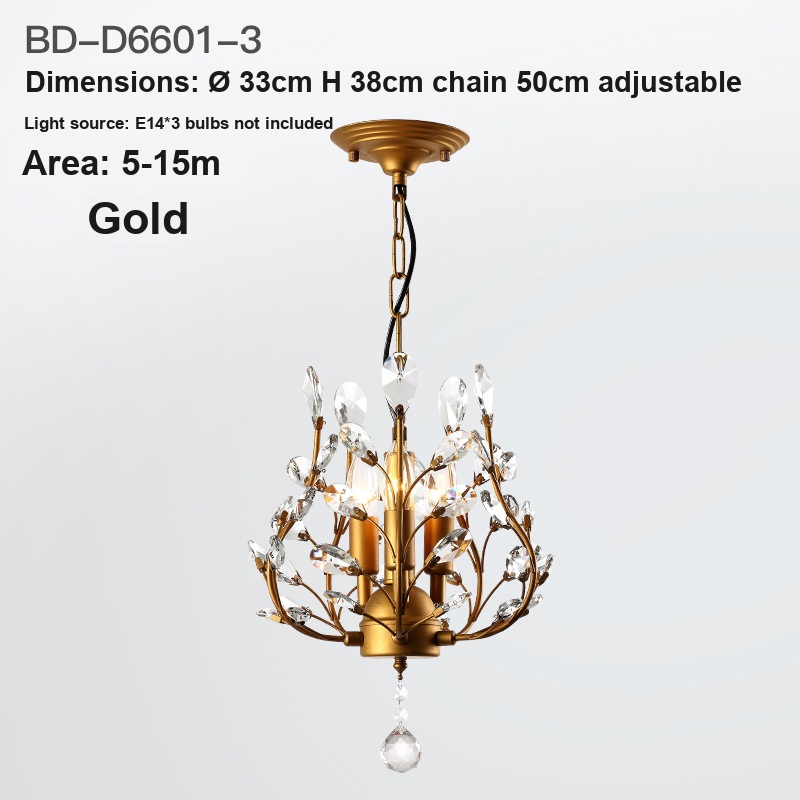 Crystal Hanging Chandelier for Dining & Retail — view 7