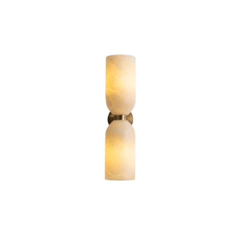 Cylinder Alabaster Wall Sconce — Warm Glow Light for Corridors & Lobbies - Image 5