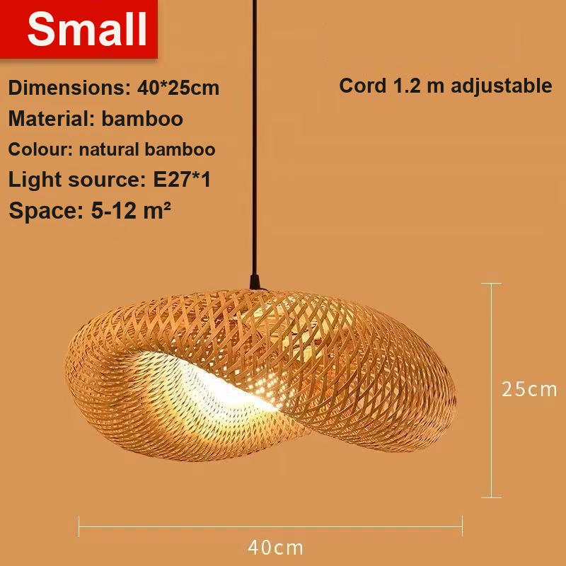 Fabric Hanging Pendant Light — for Dining & Retail — view 4