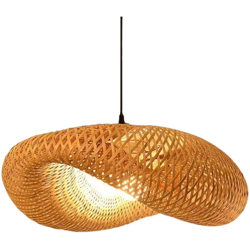 Fabric Hanging Pendant Light — for Dining & Retail — view 5