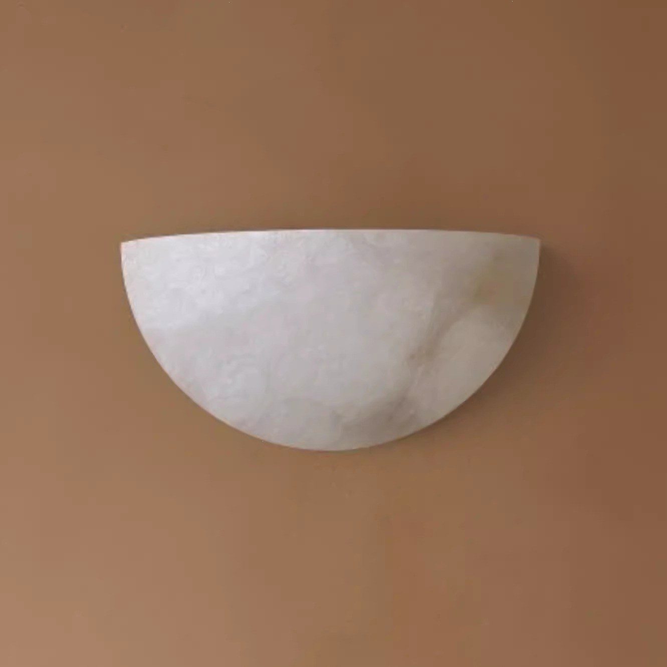 Half-Bowl Alabaster Wall Sconce — Soft Glow Light for Bedrooms & Corridors - Image 5