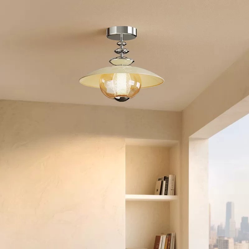 Art Glass Ceiling Light for Entryways - Image 2