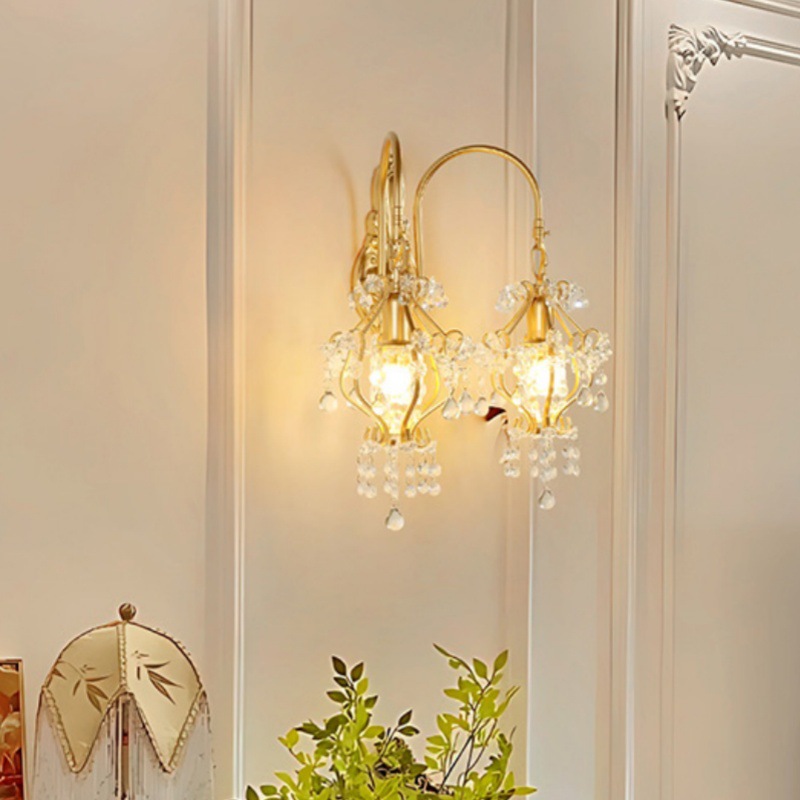 French Crystal Vanity Light - Image 3