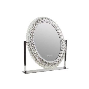 Illuminated Crystal Vanity Mirror